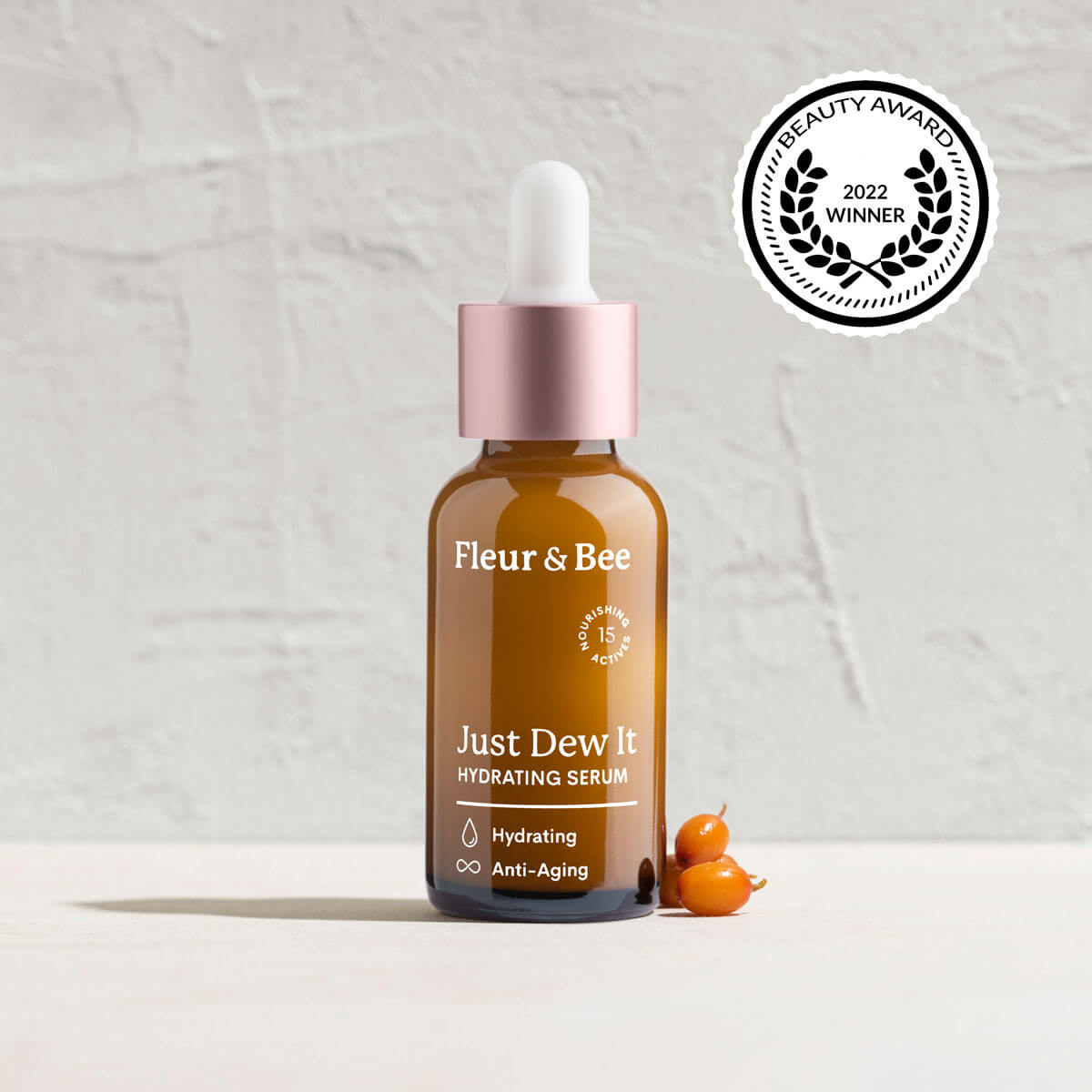 Just Dew It, a natural Hydrating Serum by Fleur & Bee