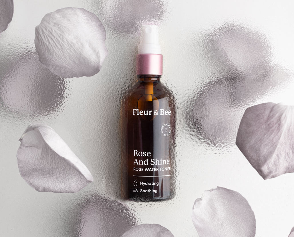 a premium rose water toner