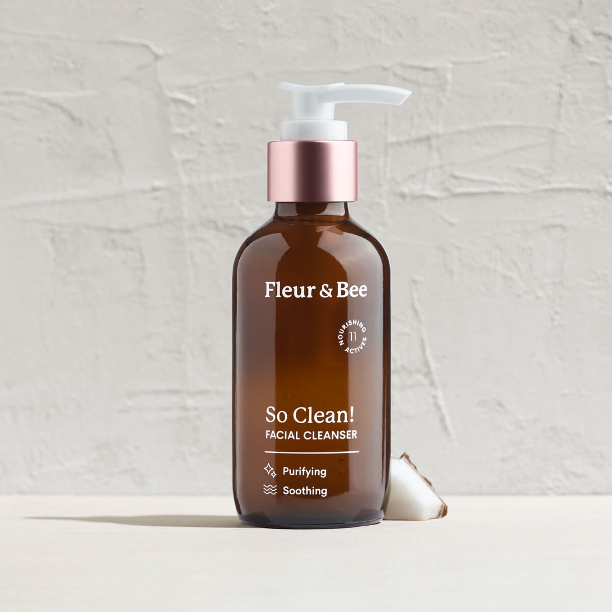 So Clean! a natural facial cleanser by Fleur & Bee
