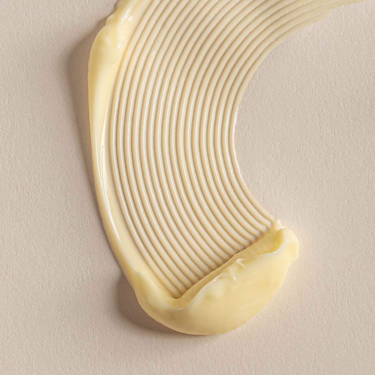 hydrating face cream with a yellow color
